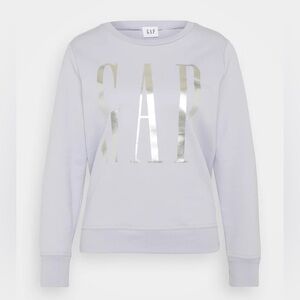 GAP Metallic Lettering Sweatshirt